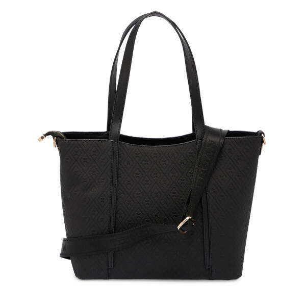 Siyah Print Kadın Omuz Çantası - S1WPR0000804-R0P - 3