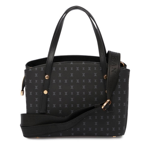 Siyah Print Kadın Omuz Çantası - S1WPR0000805-T0E - Tergan