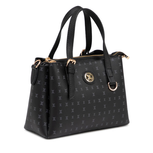 Siyah Print Kadın Omuz Çantası - S1WPR0000808-T0E - Tergan