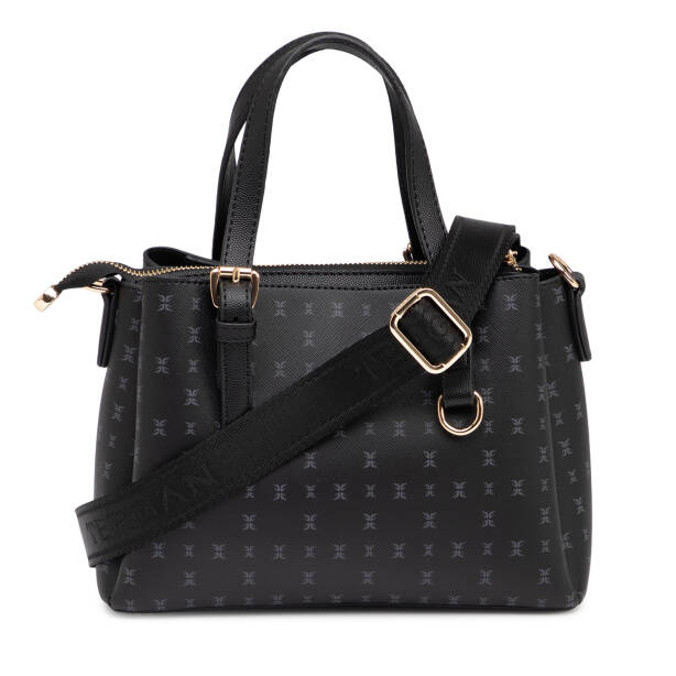 Siyah Print Kadın Omuz Çantası - S1WPR0000808-T0E - Tergan