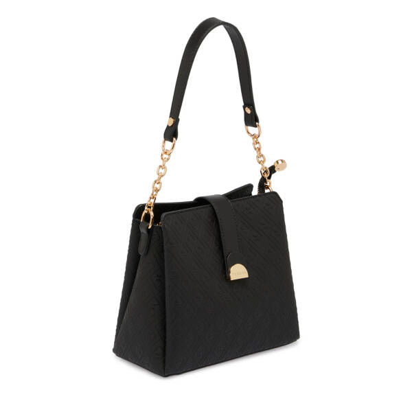 Siyah Print Kadın Omuz Çantası - S25K1PR09178-P1Q - 2