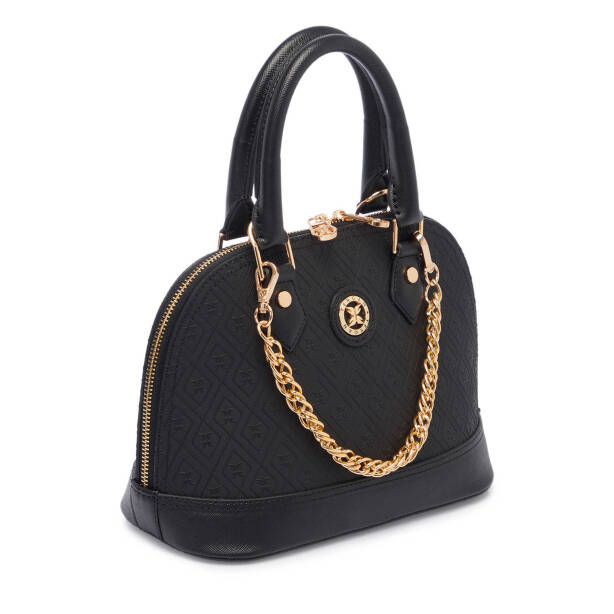 Siyah Print Kadın Omuz Çantası - S25Y1PR09170-P1Q - 2