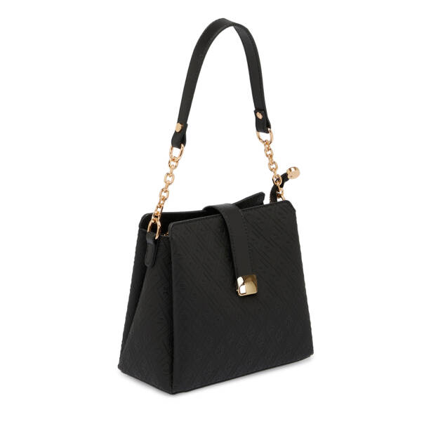 Siyah Print Kadın Omuz Çantası - S26Y1PR09178-P1Q - 2