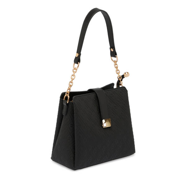 Siyah Print Kadın Omuz Çantası - S26Y1PR09178-P1Q - 2