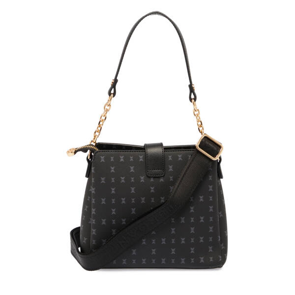 Siyah Print Kadın Omuz Çantası - S26Y1PR09178-T0E - 3