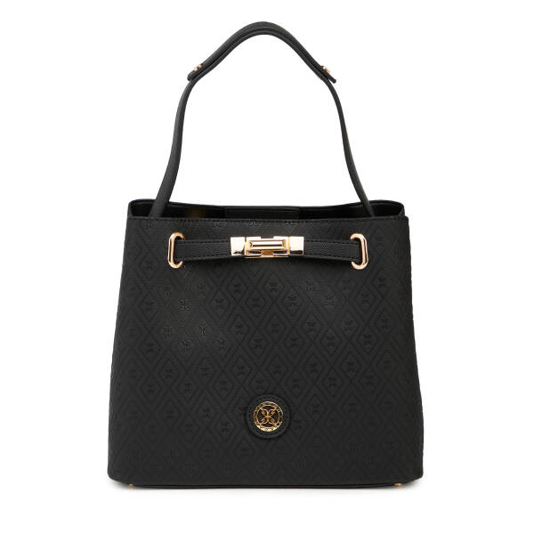 Siyah Print Kadın Omuz Çantası - S26Y1PR09192-P1Q - 1