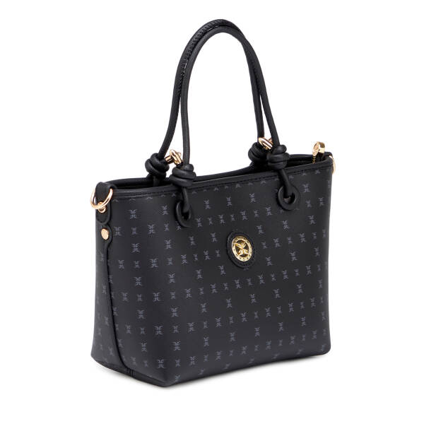 Siyah Print Kadın Omuz Çantası - S26Y1PR09193-T0E - 2