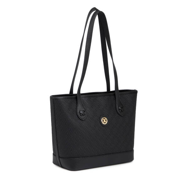 Siyah Print Kadın Omuz Çantası - S26Y1PR09194-R0P - 2