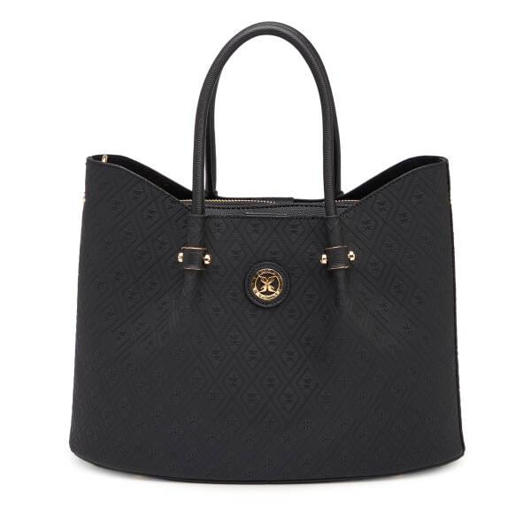 Siyah Print Kadın Omuz Çantası - S26Y1PR09195-R0P - 1