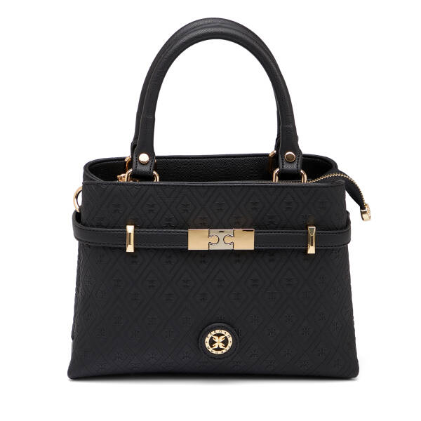 Siyah Print Kadın Omuz Çantası - S26Y1PR09196-R0P - 1