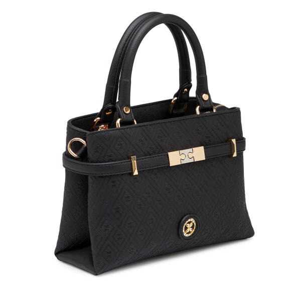 Siyah Print Kadın Omuz Çantası - S26Y1PR09196-R0P - 2