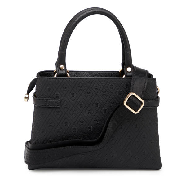 Siyah Print Kadın Omuz Çantası - S26Y1PR09196-R0P - 3