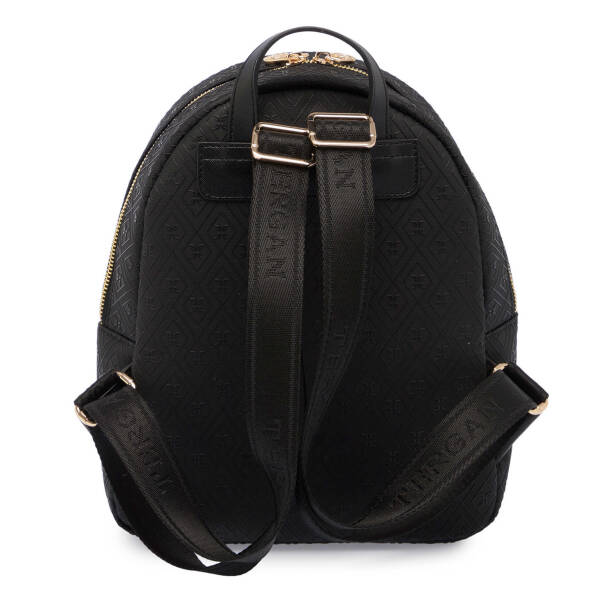 Siyah Print Kadın Sırt Çantası - S1SR00079603-P1Q - 3