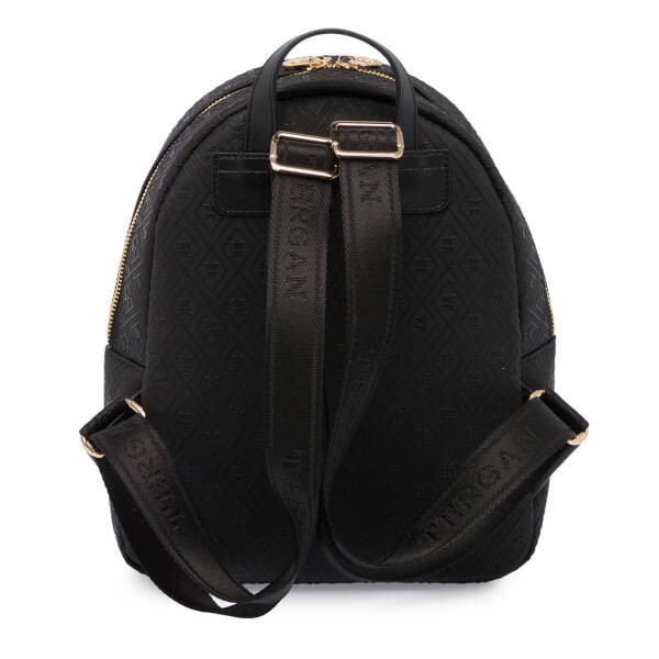 Siyah Print Kadın Sırt Çantası - S1SR00079603-P1Q - 3