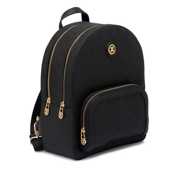 Siyah Print Kadın Sırt Çantası - S1SR00079604-P1Q - 2