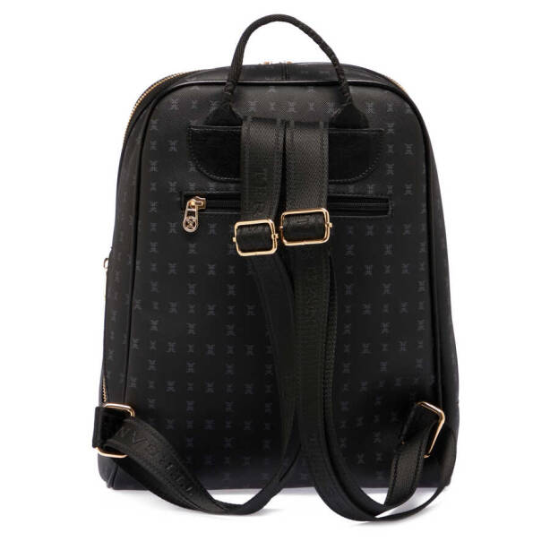 Siyah Print Kadın Sırt Çantası - S1SR00079606-T0E - 3