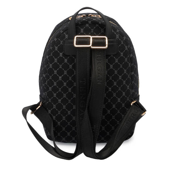 Siyah Print Kadın Sırt Çantası - S1SR00079611-R0P - 3