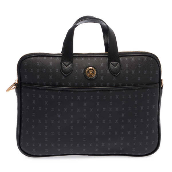 Siyah Print Unisex Laptop Çantası - S24Y1PR09140-T0E - 1