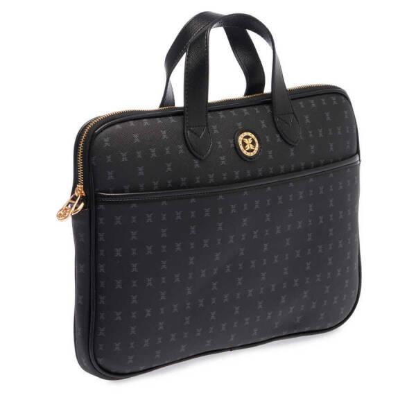 Siyah Print Unisex Laptop Çantası - S24Y1PR09140-T0E - 2