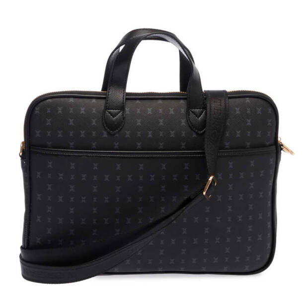 Siyah Print Unisex Laptop Çantası - S24Y1PR09140-T0E - 3