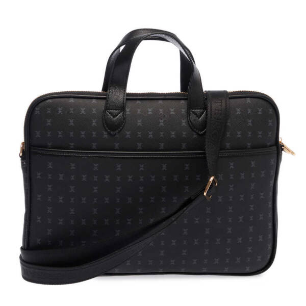 Siyah Print Unisex Laptop Çantası - S24Y1PR09140-T0E - 3