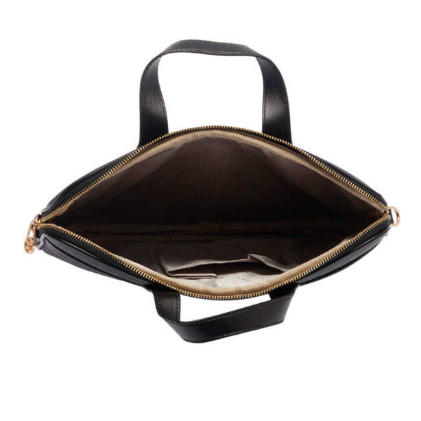 Siyah Print Unisex Laptop Çantası - S24Y1PR09140-T0E - 4