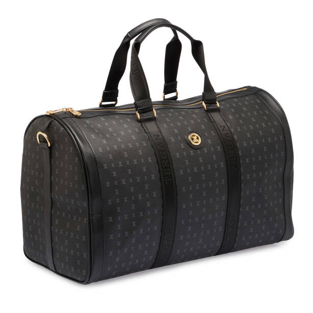 Siyah Print Unisex Seyahat Çantası - S1SC00021341-T0E - 2