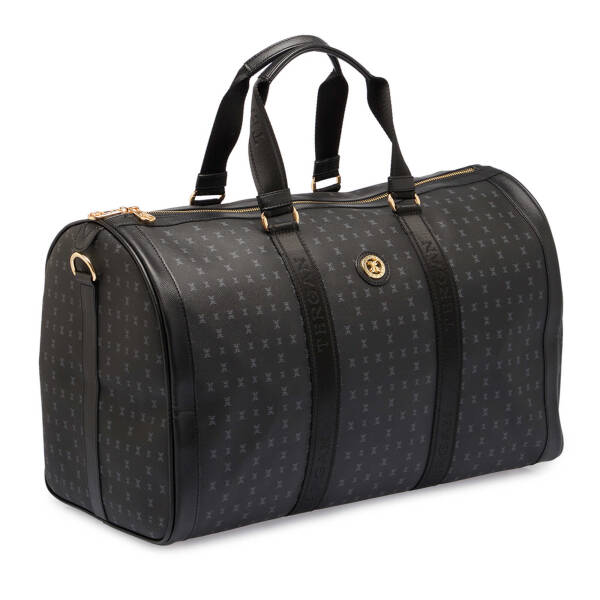 Siyah Print Unisex Seyahat Çantası - S1SC00021341-T0E - 2