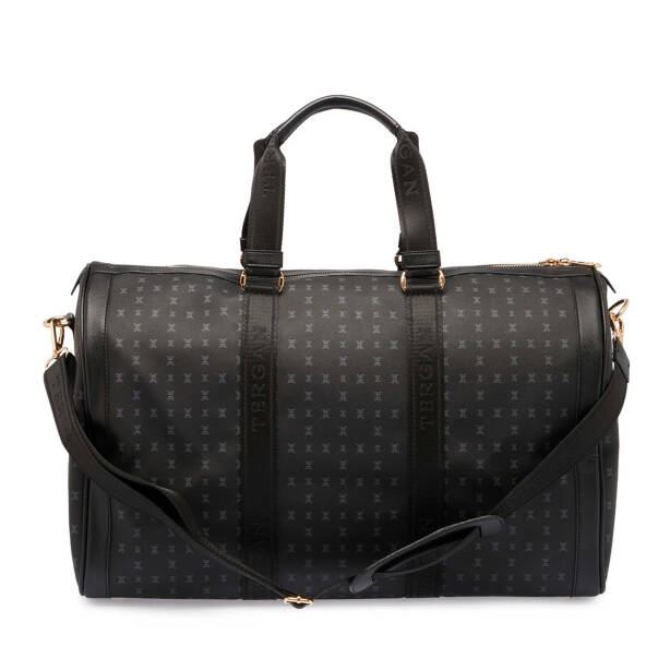 Siyah Print Unisex Seyahat Çantası - S1SC00021341-T0E - 3