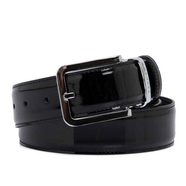 Siyah Rugan Deri Erkek Kemer - S1EK00000303-A07 - 1