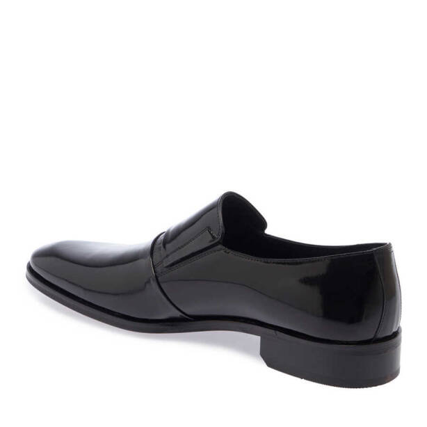 Siyah Rugan Deri Erkek Klasik Ayakkabı - E24I1AY56919-A07 - 2