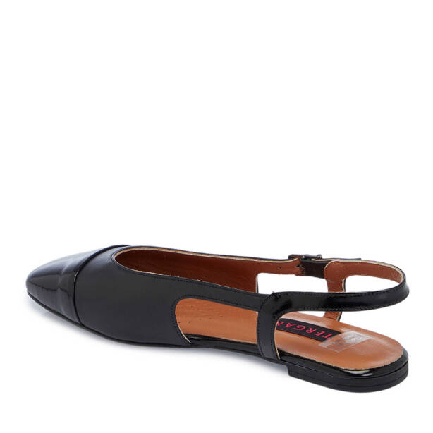 Siyah Hakiki Rugan Deri Kadın Babet - K25Y1AY67914-A07 - 3