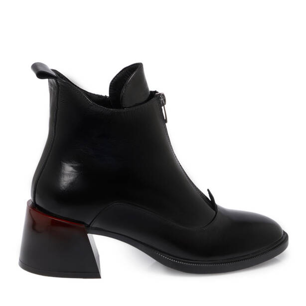 Siyah Rugan Deri Kadın Bot - K25K1BT68180-A07 - 3