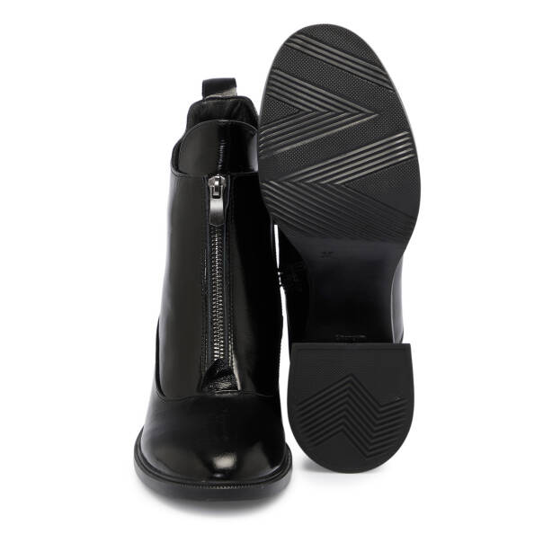 Siyah Rugan Deri Kadın Bot - K25K1BT68180-A07 - 4