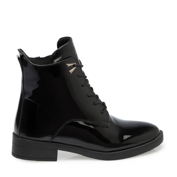 Siyah Rugan Deri Kadın Bot - K25K1BT68515-A07 - 3