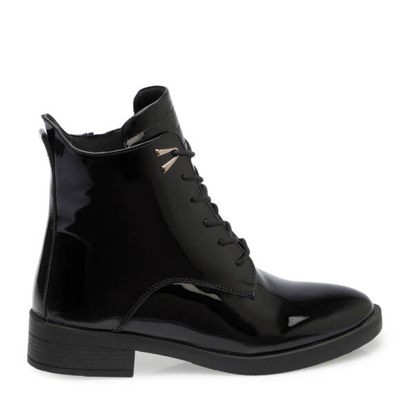 Siyah Rugan Deri Kadın Bot - K25K1BT68515-A07 - 3