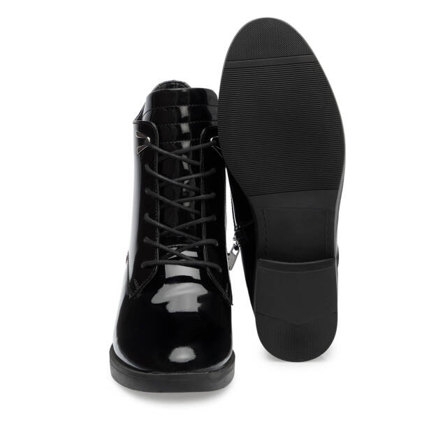 Siyah Rugan Deri Kadın Bot - K25K1BT68515-A07 - 4