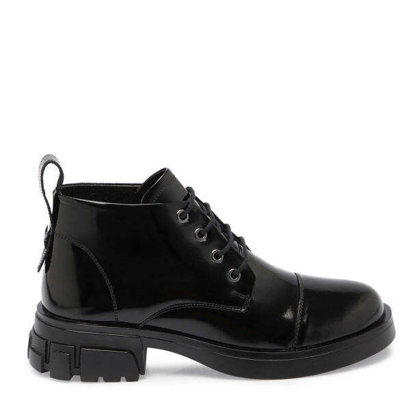 Siyah Rugan Deri Kadın Casual Bot - K24K1BT67634-A07 - 3