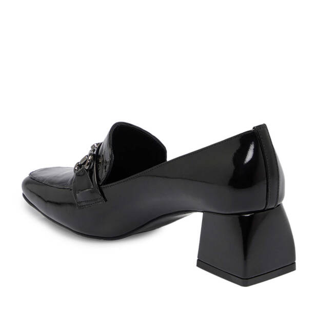 Siyah Rugan Deri Kadın Makosen - K25S1AY68215-A07 - 2