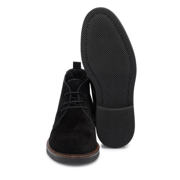 Siyah Süet Deri Erkek Bot - E25K1BT57436-A01 - 4