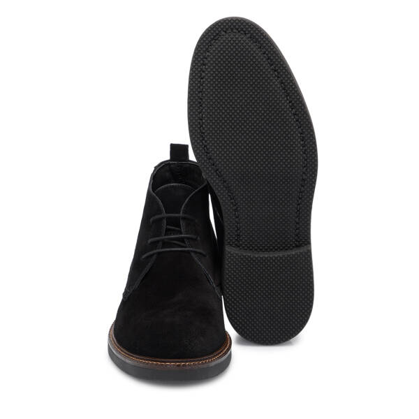 Siyah Süet Deri Erkek Bot - E25K1BT57436-A01 - 4