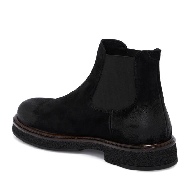 Siyah Süet Deri Erkek Bot - E25K1BT57458-A01 - 2