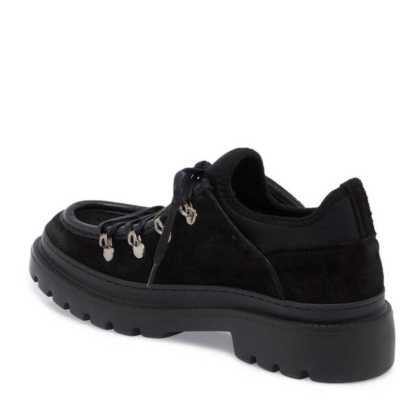 Siyah Süet Deri Erkek Casual Ayakkabı - E23S1AY56531-A01 - 2