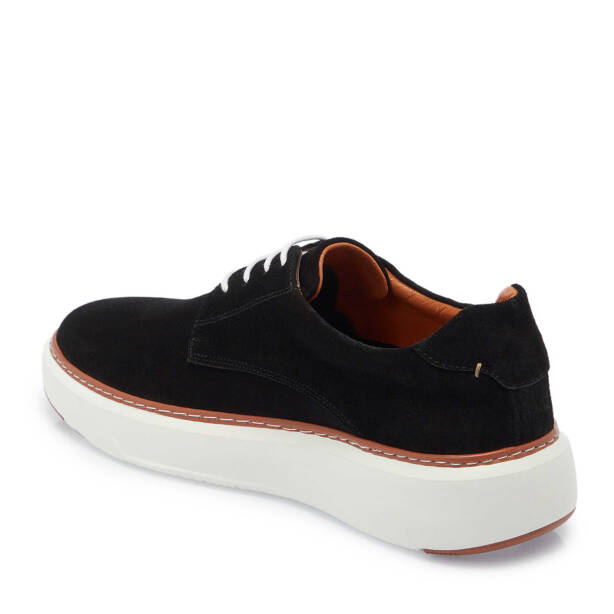 Siyah Hakiki Süet Deri Erkek Casual Ayakkabı - E25I1AY57186-A01 - 2