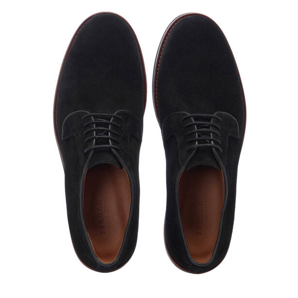 Siyah Hakiki Süet Deri Erkek Casual Ayakkabı - E25I1AY57209-A01 - 5