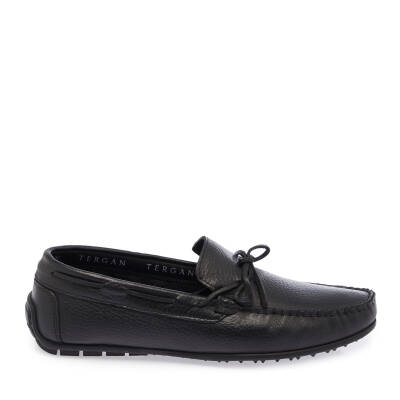Siyah Süet Deri Erkek Loafer - E25I1AY57297-A41 - 3