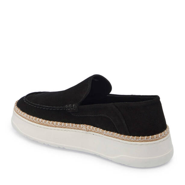 Siyah Hakiki Süet Deri Erkek Loafer - E25I1AY57331-A01 - 3