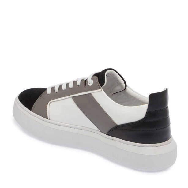 Siyah Süet Deri Erkek Sneaker - E24I1AY56817-A01 - 2