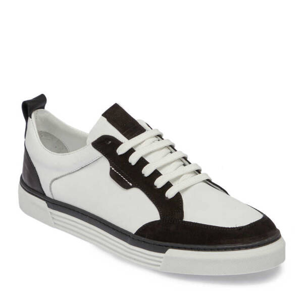 Siyah Hakiki Süet Deri Erkek Sneaker - E24I1AY56853-A01 - 2