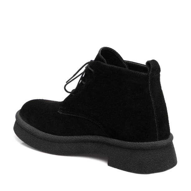Siyah Süet Deri Kadın Bot - K25K1BT68143-A01 - 2